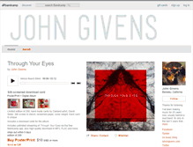 Tablet Screenshot of johngivens.bandcamp.com