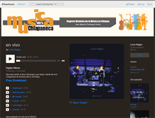 Tablet Screenshot of lunanegra.bandcamp.com