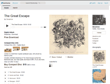 Tablet Screenshot of devarrow.bandcamp.com