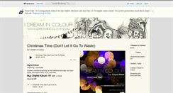 Desktop Screenshot of idreamincolour.bandcamp.com