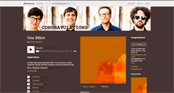 Desktop Screenshot of congratulations.bandcamp.com