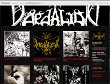 Tablet Screenshot of daedalion.bandcamp.com