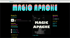 Desktop Screenshot of magicapache.bandcamp.com
