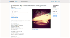 Desktop Screenshot of hourbeforesundown.bandcamp.com