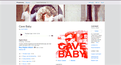 Desktop Screenshot of cavebaby.bandcamp.com