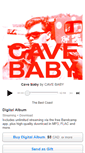 Mobile Screenshot of cavebaby.bandcamp.com