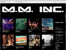 Tablet Screenshot of mminc.bandcamp.com
