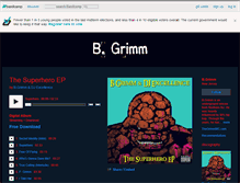 Tablet Screenshot of bgrimm.bandcamp.com