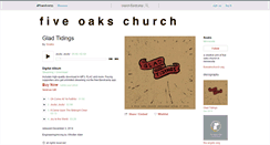 Desktop Screenshot of 5oaks.bandcamp.com