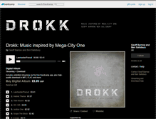 Tablet Screenshot of drokk.bandcamp.com