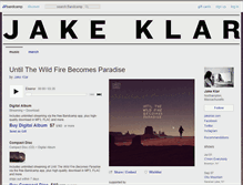 Tablet Screenshot of jakeklar.bandcamp.com