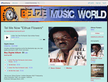 Tablet Screenshot of elihueflowers.bandcamp.com