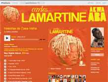 Tablet Screenshot of carloslamartine.bandcamp.com