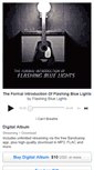 Mobile Screenshot of flashingbluelights.bandcamp.com