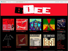 Tablet Screenshot of bdee.bandcamp.com