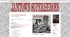 Desktop Screenshot of jamtownsuperheroes.bandcamp.com