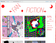 Tablet Screenshot of fanfiction.bandcamp.com