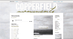 Desktop Screenshot of copperfield.bandcamp.com