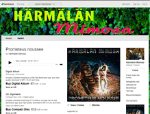 Tablet Screenshot of harmijaviha.bandcamp.com