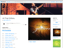 Tablet Screenshot of joshvia.bandcamp.com
