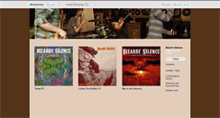 Desktop Screenshot of bizarresilence.bandcamp.com