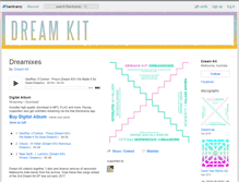 Tablet Screenshot of dreamkit.bandcamp.com