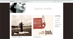 Desktop Screenshot of laurenzettler.bandcamp.com