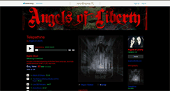 Desktop Screenshot of angelsofliberty.bandcamp.com