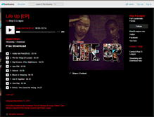 Tablet Screenshot of irepdleague.bandcamp.com