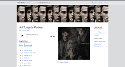 Desktop Screenshot of iwillbeking.bandcamp.com