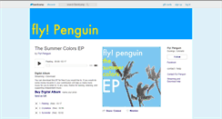 Desktop Screenshot of flypenguin.bandcamp.com