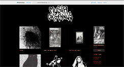 Desktop Screenshot of mustaoksennus.bandcamp.com