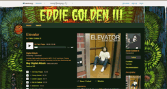 Desktop Screenshot of eddiegolden.bandcamp.com