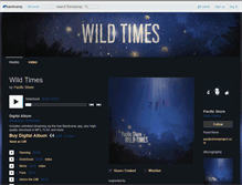 Tablet Screenshot of pacificshore.bandcamp.com