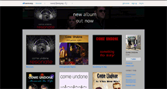 Desktop Screenshot of comeundone.bandcamp.com