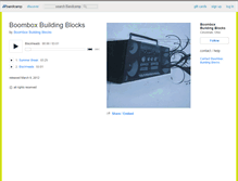 Tablet Screenshot of boomboxbuildingblocks.bandcamp.com