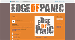 Desktop Screenshot of edgeofpanic.bandcamp.com