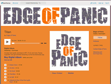 Tablet Screenshot of edgeofpanic.bandcamp.com