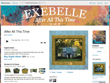 Tablet Screenshot of exebelle.bandcamp.com