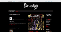 Desktop Screenshot of infernalrocknroll.bandcamp.com