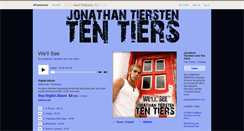 Desktop Screenshot of jonathantiersten.bandcamp.com