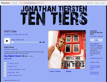 Tablet Screenshot of jonathantiersten.bandcamp.com
