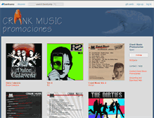 Tablet Screenshot of crankmusicpromocion.bandcamp.com