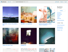 Tablet Screenshot of equalibrum.bandcamp.com