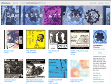 Tablet Screenshot of cassetteartclassics.bandcamp.com