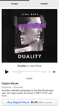 Mobile Screenshot of lanashea.bandcamp.com