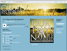 Tablet Screenshot of ourdaysarenumbered.bandcamp.com