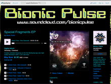 Tablet Screenshot of bionicpulse.bandcamp.com