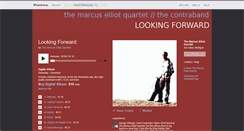 Desktop Screenshot of marcuselliotquartet.bandcamp.com