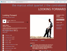 Tablet Screenshot of marcuselliotquartet.bandcamp.com